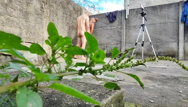 Camera in the Woods Films Two Straight Guys Fucking