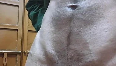 Flexing Big Cock and Cum Without Touching Hands