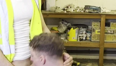 Building Site Straight Boys Have Some Fun