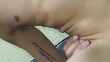Struggling Young Jizz Bin