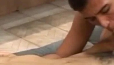 Sexy French twinks Latino fuck in the kitchen