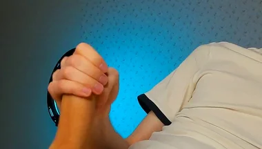 Slim Twink's Provocative Tug and Spill