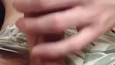 Precum Masturbation and Cum in Your Face