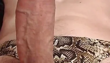 Hot Erection and Young Massive Cumshot