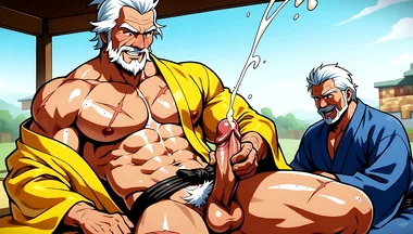 Anime and Manga Inspired Erotic Man Art Set