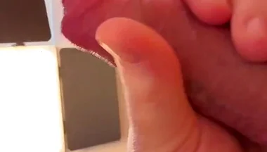 Handjob Only but I Wanted More at the Gloryhole Did He Notice