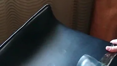 Fucking a Tight Fleshlight as Deep as It Possible
