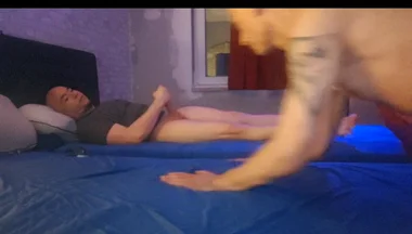 Rough Riding at Home with My Stud Bareback Anal