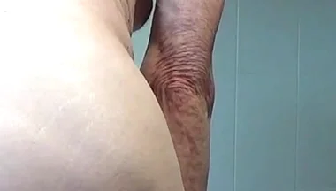 Riding the Cock Dildo with Ballweights