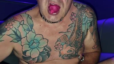 Fun with Filled User Condom in Gay Porn Cinema