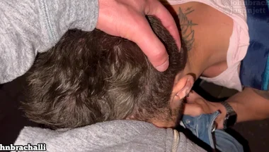 Sucking Cock on the Street