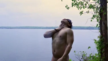 Flexing and Jerking in the Rain by the Lake
