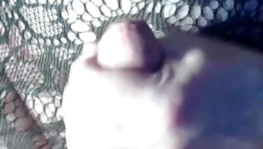 Masturbating in Black Bodystockings