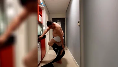 Hot Daddy Getting Naked