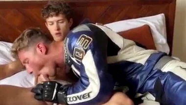 Biker daniel knight sucking cock
