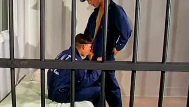 Fuck In Jail Cell With Rick Thomas And Tyler Ford
