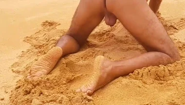 Ladysilva Gay on the Beach Hot Ass