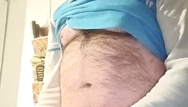 A Wank in My Bathroom Before Going to Sleep!