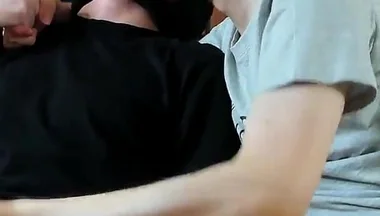 I Like to Jerk My Buddy's Dick When He Is Visiting Me!
