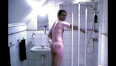 Humping Pee and Shower Masturbation