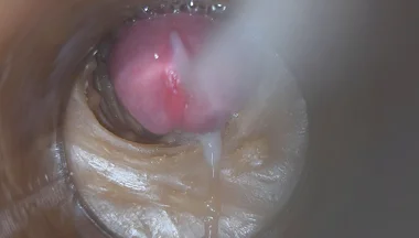 Precum in My Pussy Camera in Vagina 4K