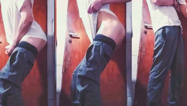 18 Year Old in College Bathroom