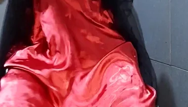 Cum Inside Satin Silk Lining From Beautiful Dress