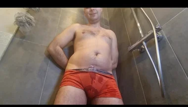 Peeing on My Belly and in My Underwear in the Shower