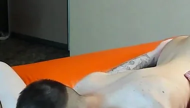 Sucking in 69 Position From Two Gay Boys!