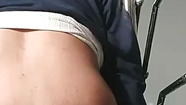 Fucked Hard by White Marbled Stairs...