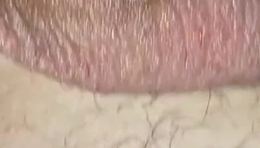 Femboy's Fuck Hole in the Hot Cum of a Horny Daddy's Bareback Fuck