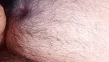 Cum on My Hairy Belly