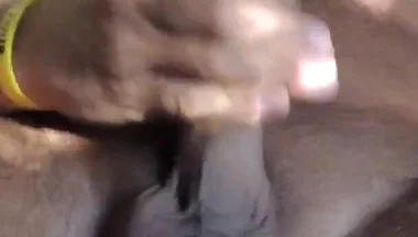 At Sunset, Jerking off My Dick in Different Positions and Sweetly Cuming