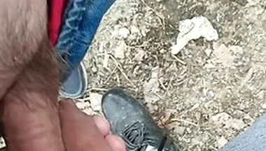Old Man Fucks My Foreskin - Enjoying Uncut Cock - Cum On Uncut Dick