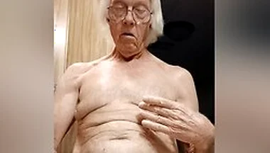 Old Man Wanking