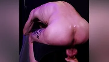 Guy 35 - Big Dicked Twink Bottom (my Fav) Comes Back To Try Out The Milking Stool And Blows Two Load