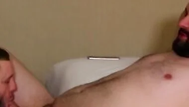 Car Mechanic Comes To My Hotel Room To Get Face Fucked After His Wife Left Him