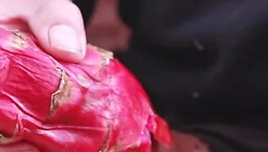 I Was So Horny I Used A Dragon Fruit To Jerk Off And Then Took A Long Piss