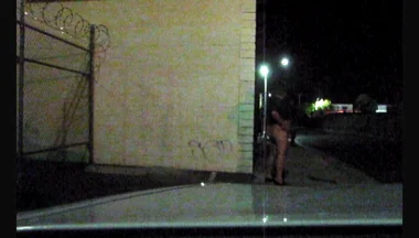 Nighttime Sidewalk Cum