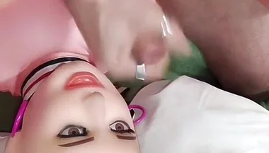 Cumshot in Hana's Mouth!