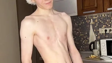 Imagining Classmate Fuck Causes Intense Twink Climax