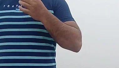 Indian Daddy Takes off His Clothes in Freezing Winter Fog
