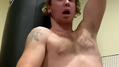 Gym Bro Jerk Off Breath Play