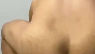 Cumming with Male's Cock in His Ass
