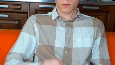 Alone After Class Twink Pumps to Pure Ecstasy