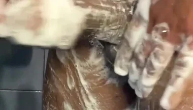 I Love It When Its More Slippery, Playing with My Cock in the Shower for All U Sexy Humans