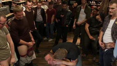 Ripped Muscle, Fat Cock, Round Ass, Humiliated in Public