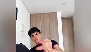 Latin Slut Plays With Her Toys
