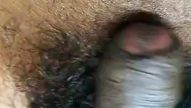 Black Dick Masturbation with Cum Overload