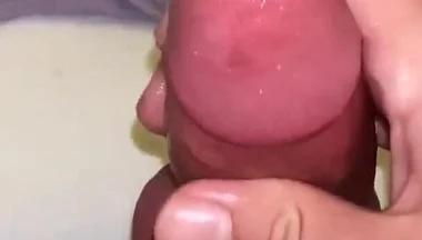 Teen CBT Edging Dick Sounding Cum